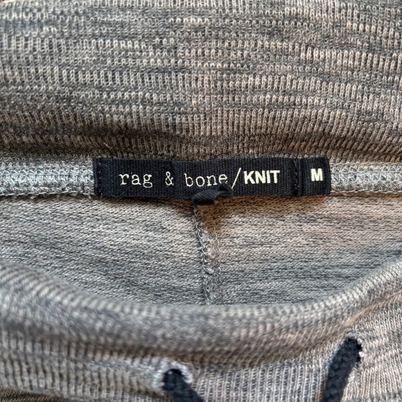 Rag & Bone Knit Pleated Loungewear Pants Woman’s Size Medium - Picture 4 of 10